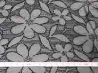 ジョーゼット ミシン刺繍　　(102cm幅)